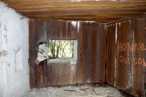 Ligne Maginot - MC30 - STG C - (Casemate d'infanterie - double) - Chambre de tir pour un canon de campagne