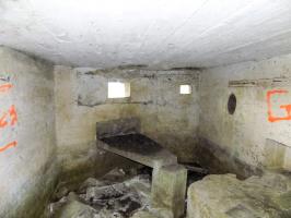 Ligne Maginot - C - OUEST DE FRENOIS - (Blockhaus pour canon) - Faces centrale; Hotchkiss et droite; FM/observation