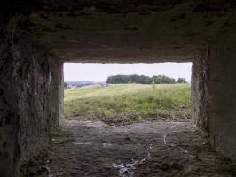 Ligne Maginot - C - OUEST DE FRENOIS - (Blockhaus pour canon) - Vue du créneau FM/observation vers le nord-est