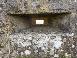 Ligne Maginot - PETIT REMILLY OUEST - (Observatoire d'infanterie) - Créneau face gauche