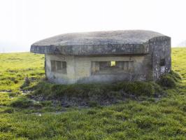 Ligne Maginot - PETIT REMILLY OUEST - (Observatoire d'infanterie) - Face frontale gauche