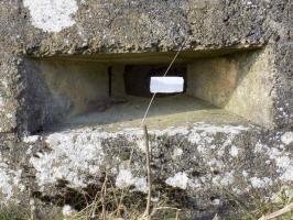 Ligne Maginot - PETIT REMILLY OUEST - (Observatoire d'infanterie) - Créneau face droite