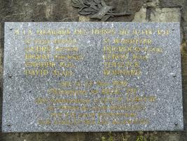 Ligne Maginot - 220 - WADELINCOURT NORD-EST - (Blockhaus pour canon) - Plaque commémorative