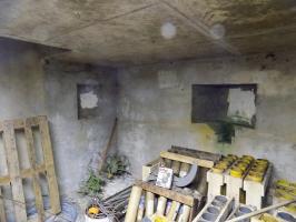 Ligne Maginot - MF8 - K - LA GREVE - (Poste GRM - Maison Forte) - Créneau Fusillade vers l'arrière et créneau FM face gauche