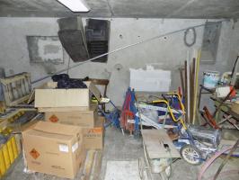 Ligne Maginot - MF8 - K - LA GREVE - (Poste GRM - Maison Forte) - Face frontale créneaux FM, AC et trou grenade