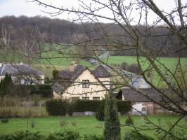 Ligne Maginot - MF9 - L - MONTIMONT - (Poste GRM - Maison Forte) - Vue nord vers le carrefour avec DMP