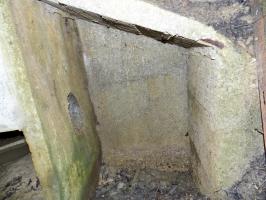 Ligne Maginot - 32A - SAINT OEUVRE - (Blockhaus pour canon) - Niche l’arrière droite