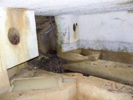 Ligne Maginot - 32A - SAINT OEUVRE - (Blockhaus pour canon) - Vers l'entrée