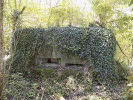Ligne Maginot - 82BIS - LA NIVRAGNE NORD - (Blockhaus pour canon) - Face frontale