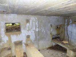 Ligne Maginot - 30A - COTE SAINT MARTIN - (Blockhaus pour canon) - Face frontale, créneaux AC et Hotchkiss