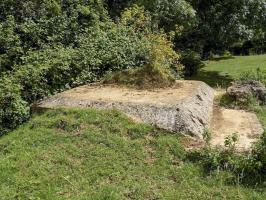 Ligne Maginot - R9 - AILLICOURT - (Blockhaus pour arme infanterie) - Face gauche, nord-ouest