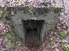 Ligne Maginot - BEWINKEL (I/174° RMIF) - (PC de Quartier) - L'une des entrées du PC.