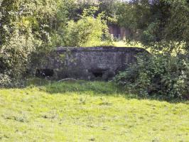 Ligne Maginot - 5 - BELLEVUE SUD - (Blockhaus pour arme infanterie) - Face frontale