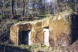 Ligne Maginot - BOIS DE LA COTE (169° RIF) - (PC de Sous-Secteur) - Le bâtiment abritant le central téléphonique du PC