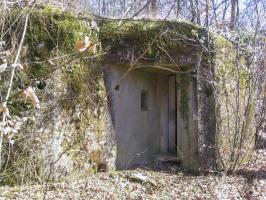 Ligne Maginot - BOIS DE LA COTE (169° RIF) - (PC de Sous-Secteur) - Le bâtiment abritant le central téléphonique du PC