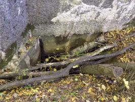 Ligne Maginot - 201 - LA NIVRAGNE OUEST - (Blockhaus pour canon) - Face frontale puits