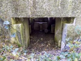 Ligne Maginot - 201 - LA NIVRAGNE OUEST - (Blockhaus pour canon) - L'entrée AC