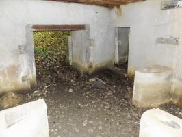 Ligne Maginot - 201 - LA NIVRAGNE OUEST - (Blockhaus pour canon) - L'arrière et face gauche
