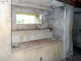 Ligne Maginot - 101 - PAQUIS DES CAILLES - (Blockhaus lourd type STG / STG-FCR - Double) - Créneau pour canon, sans trémie ni volet