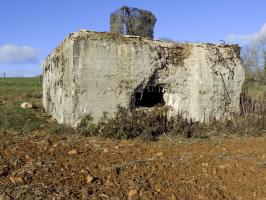 Ligne Maginot - 222 - SAURETERRE OUEST - (Blockhaus pour canon) - 