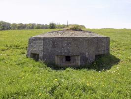 Ligne Maginot - BB129-G - GRAND MORT FONTAINE - (Blockhaus pour arme infanterie) - Faces frontale