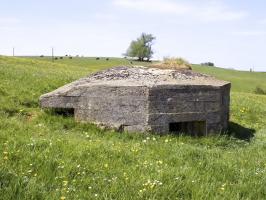 Ligne Maginot - BB129-G - GRAND MORT FONTAINE - (Blockhaus pour arme infanterie) - Face droite