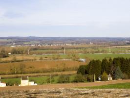 Ligne Maginot - BB129-D - TERRE LACOUE OUEST - (Observatoire d'artillerie) - Vue vers le nord, Bazeilles