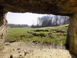 Ligne Maginot - C - CHATEAU DU LIRRY - (Blockhaus pour arme infanterie) - Vue vers l'est