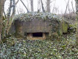 Ligne Maginot - E - CÔTE DU RÛ SUD - (Blockhaus pour arme infanterie) - Face frontale