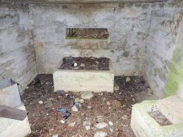 Ligne Maginot - STEINER DEL 4 - (Blockhaus pour canon) - La chambre de tir.
