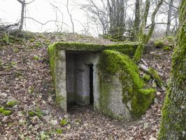Ligne Maginot - SAUUNTER - (Abri) - L'entrée protégée de l'abri.