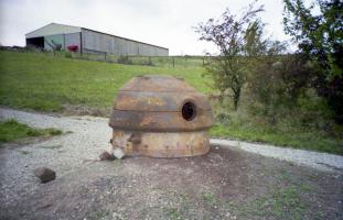 Ligne Maginot - T18 - (Cuve pour arme d'infanterie) - Avant restauration