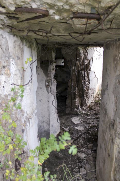 Ligne Maginot - CONFLUENT 3 - (Blockhaus pour arme infanterie) - Sas d'entrée