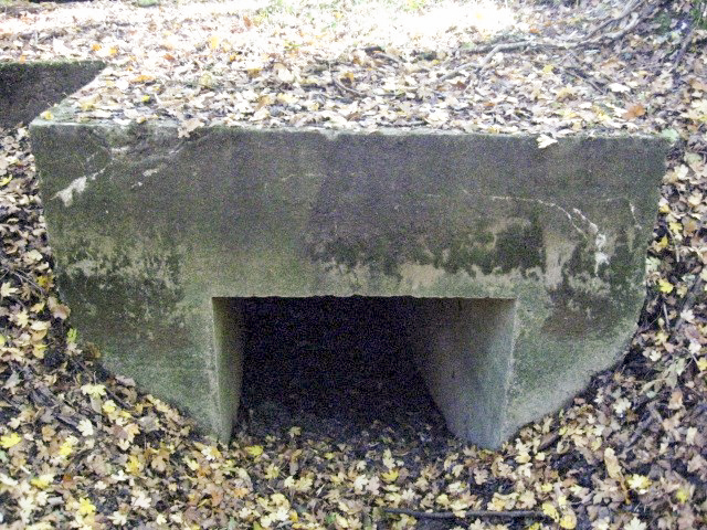 Ligne Maginot - HELLENWALD 2 - (Blockhaus pour arme infanterie) - L'entrée
