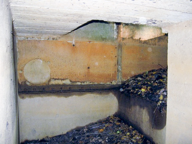 Ligne Maginot - HELLENWALD 2 - (Blockhaus pour arme infanterie) - L'accès au char