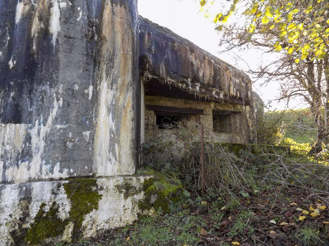 Ligne Maginot - 106 - PONT-MAUGIS - (Blockhaus lourd type STG / STG-FCR - Double) - Face vers Wadelincourt