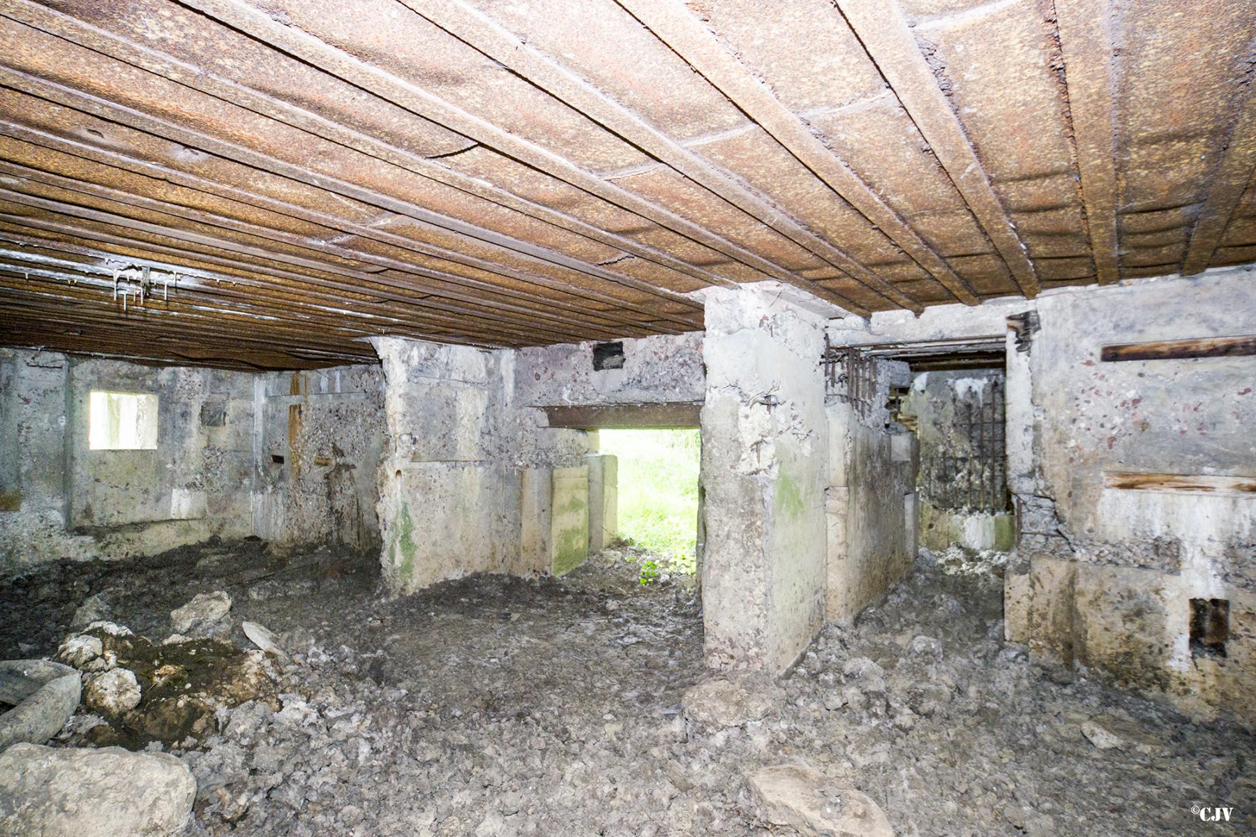 Ligne Maginot - 102 - FOSSE COLIN NOIZET - (Blockhaus lourd type STG / STG-FCR - Double) - Les entrées