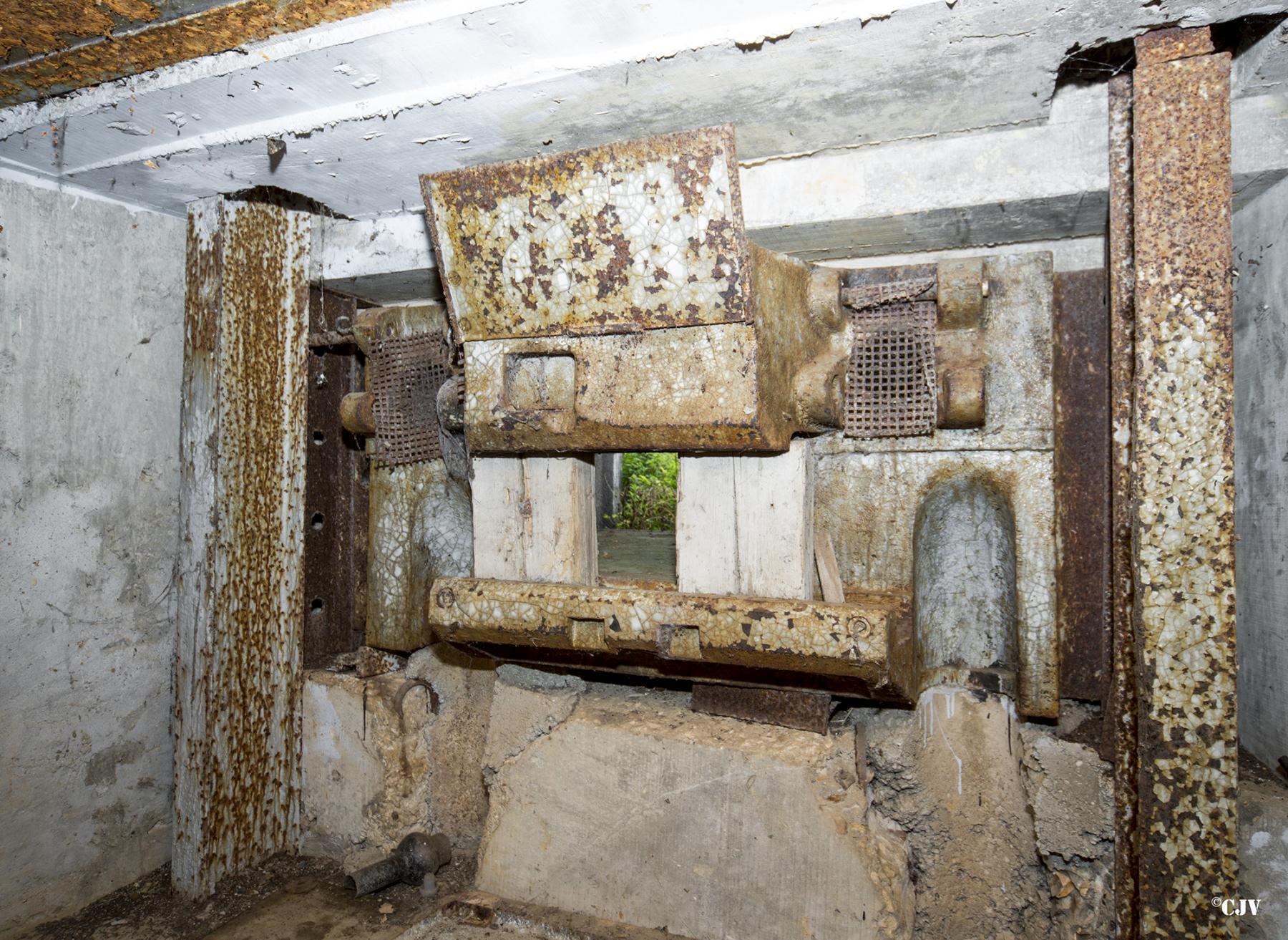 Ligne Maginot - 108 - PALLETTO - (Blockhaus lourd type STG / STG-FCR - Double) - Trémie Pamart-Lemaigre