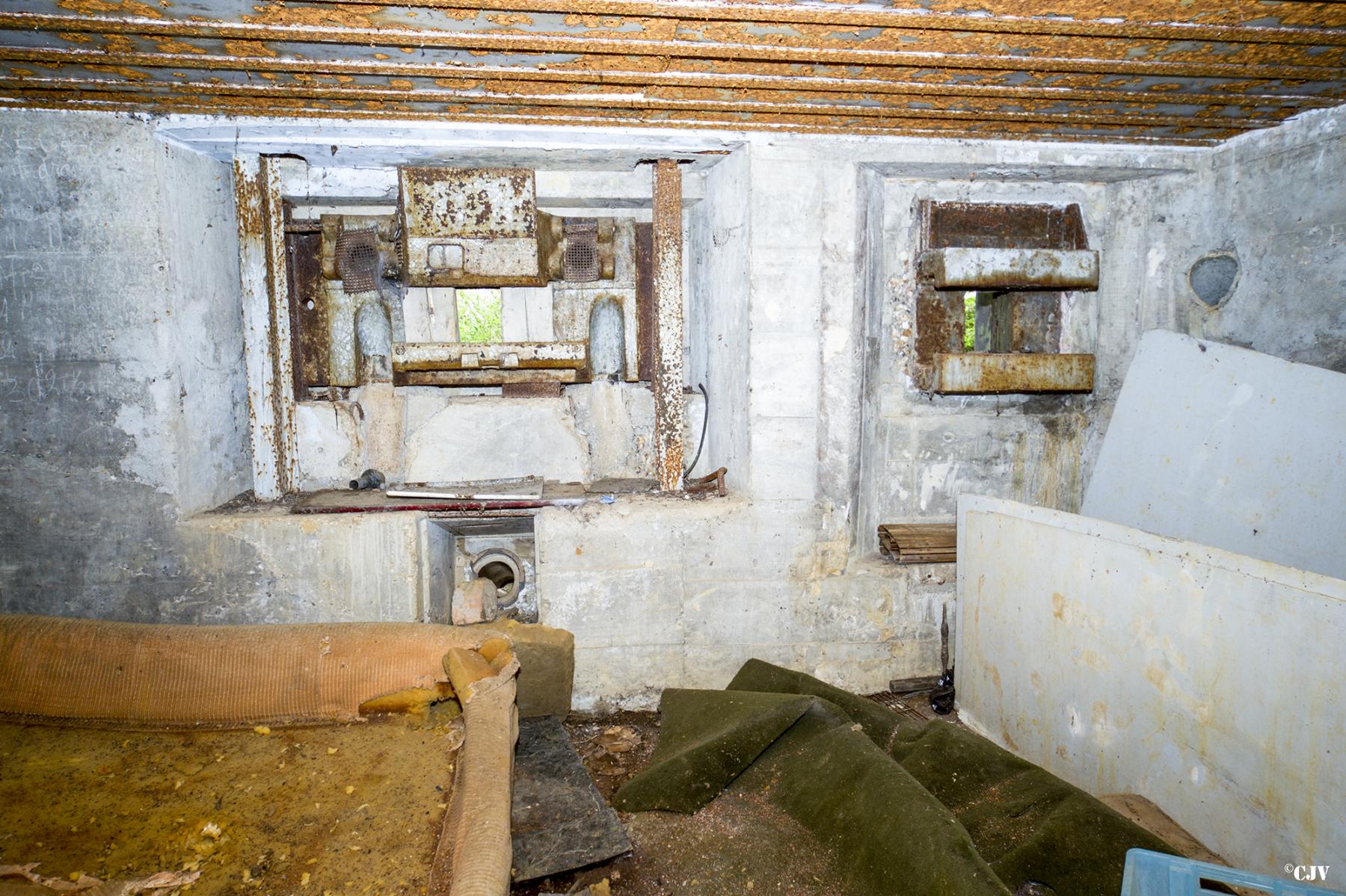 Ligne Maginot - 108 - PALLETTO - (Blockhaus lourd type STG / STG-FCR - Double) - Trémie Pamart-Lemaigre