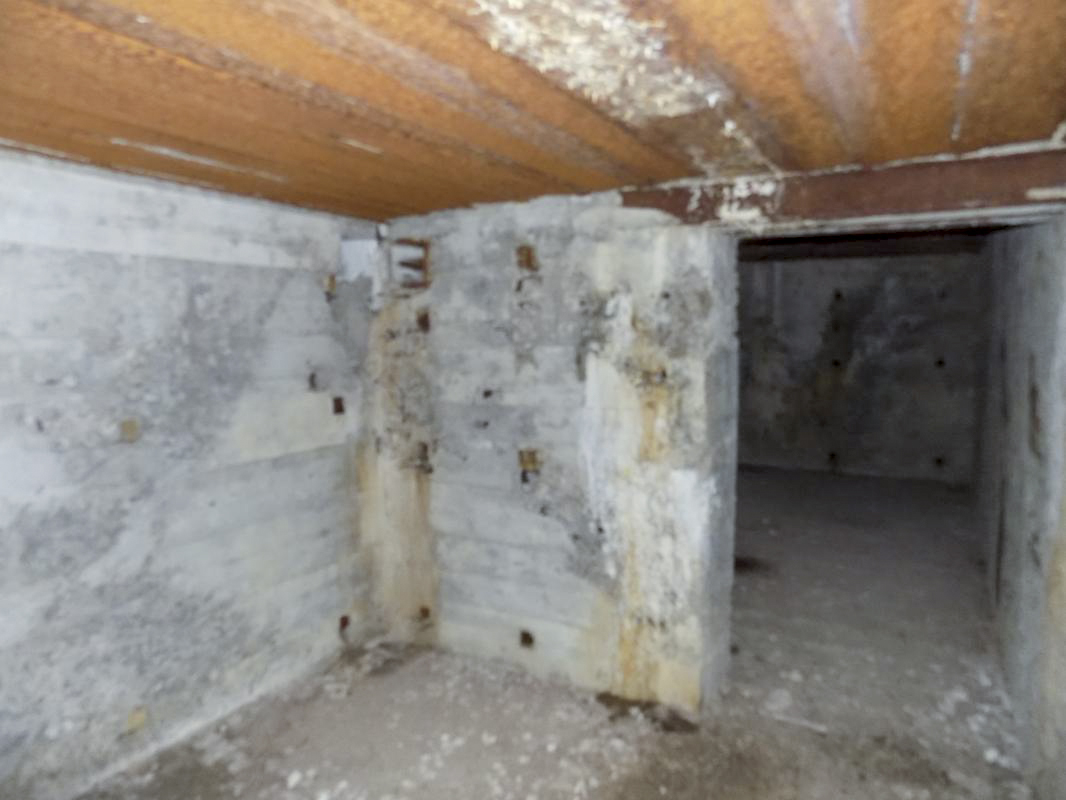 Ligne Maginot - LA BERLIERE (55° CA) - (PC de Secteur) - Première salle vers le nord-est (derrière la ligne des dix bureaux/salles).