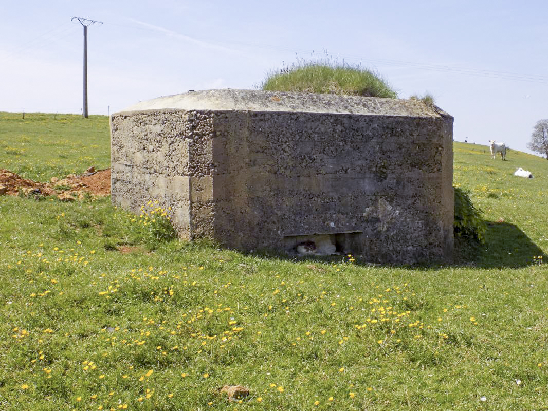 Ligne Maginot - 1C - PETIT REMILLY SUD - (Blockhaus pour canon) - Face droite