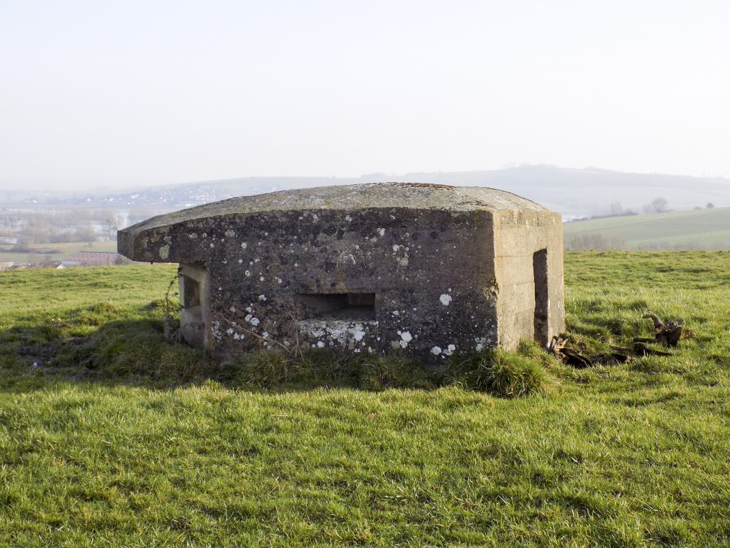 Ligne Maginot - PETIT REMILLY OUEST - (Observatoire d'infanterie) - Face gauche