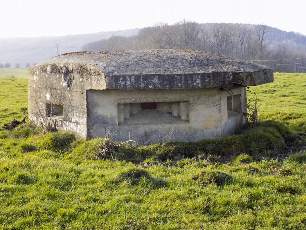 Ligne Maginot - PETIT REMILLY OUEST - (Observatoire d'infanterie) - Faces frontale droite