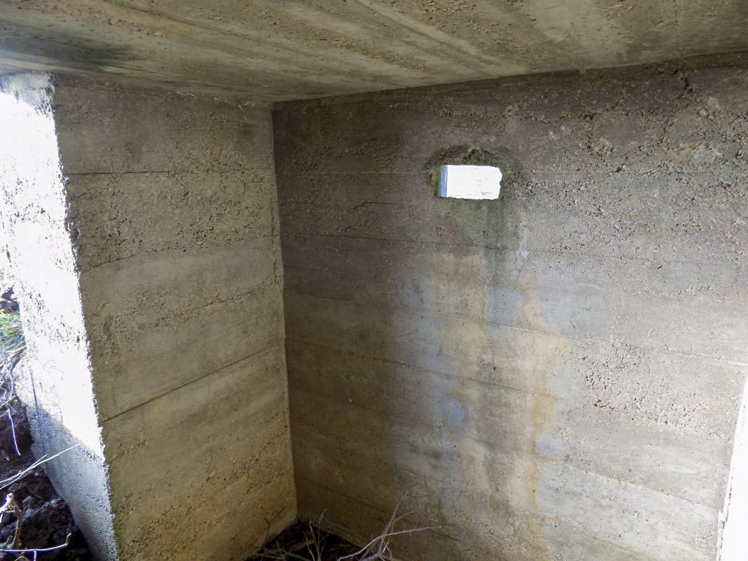 Ligne Maginot - PETIT REMILLY OUEST - (Observatoire d'infanterie) - Face gauche
