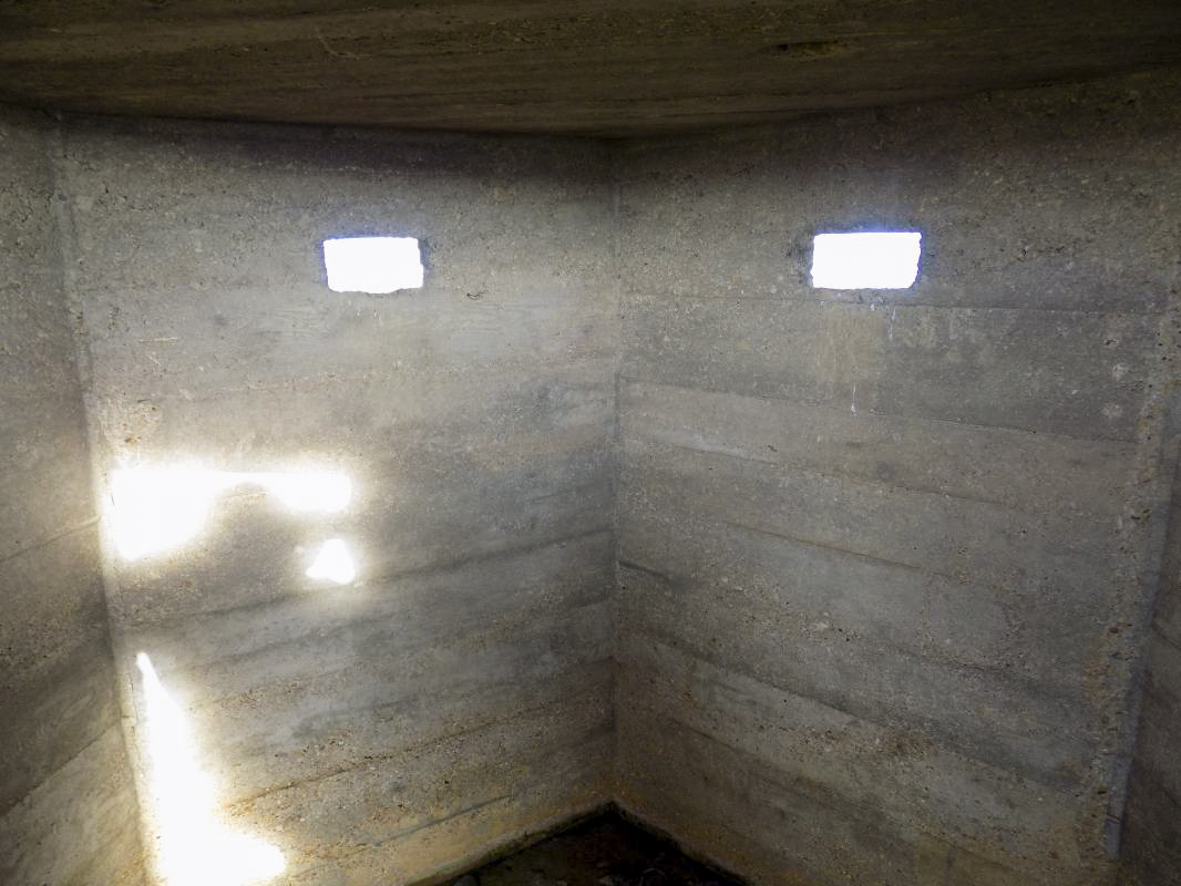 Ligne Maginot - PETIT REMILLY OUEST - (Observatoire d'infanterie) - Faces frontale