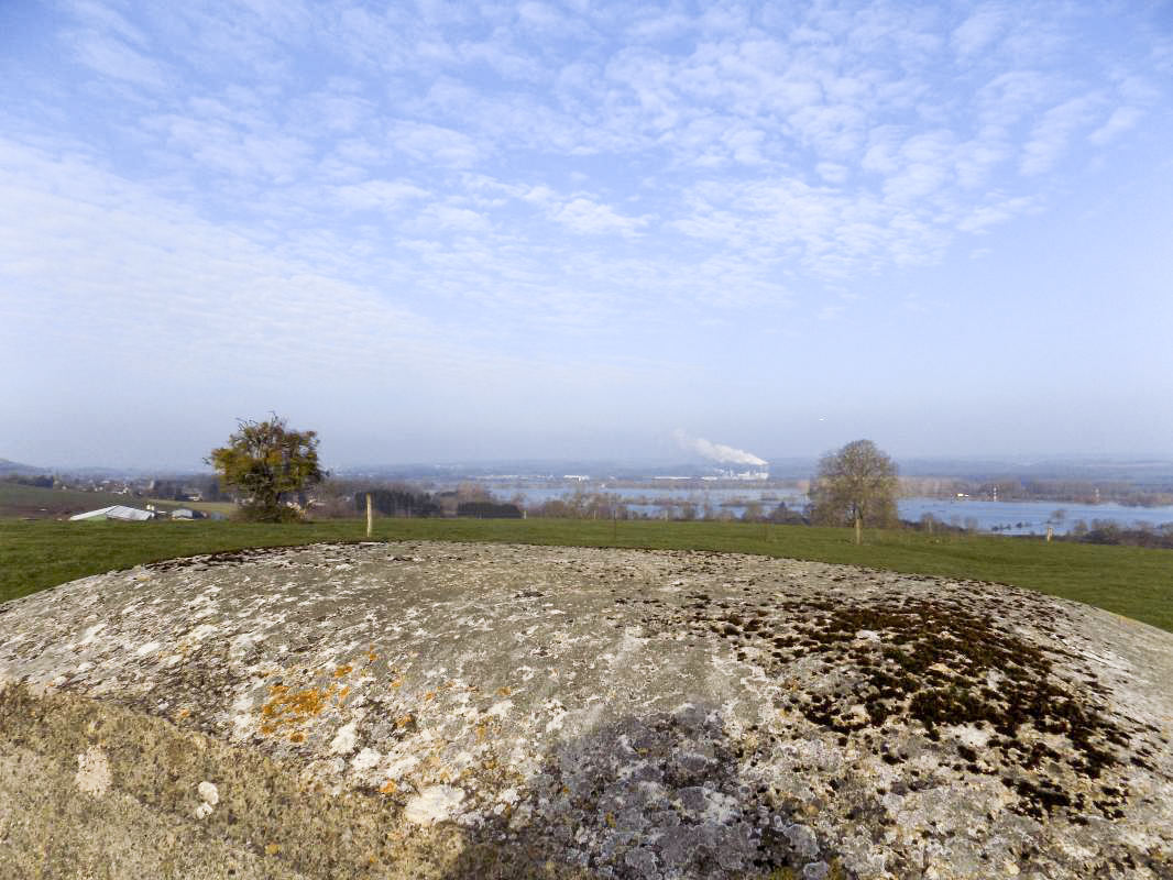 Ligne Maginot - PETIT REMILLY OUEST - (Observatoire d'infanterie) - Vue face frontale gauche vers Bazeilles