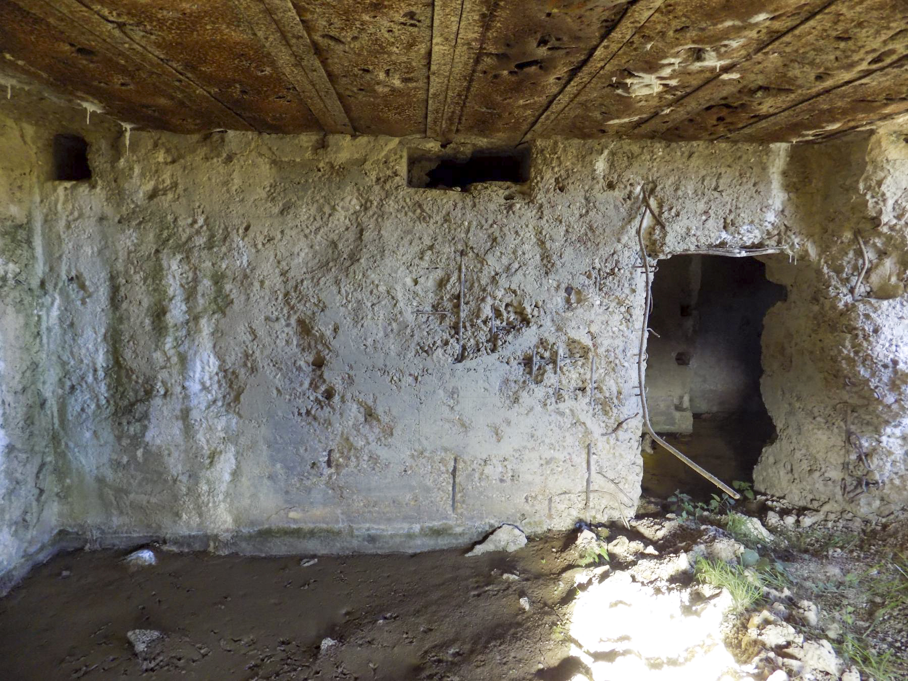 Ligne Maginot - BELLEVUE - (Casemate d'artillerie) - L’intérieur