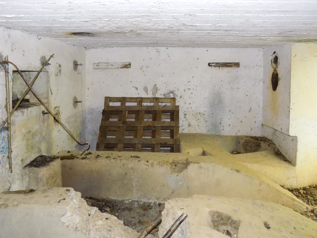 Ligne Maginot - 82BIS - LA NIVRAGNE NORD - (Blockhaus pour canon) - Face droite - R Tucker