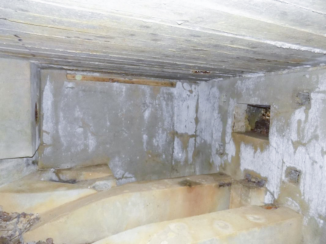 Ligne Maginot - 30A - COTE SAINT MARTIN - (Blockhaus pour canon) - Faces gauche et frontale - R Tucker