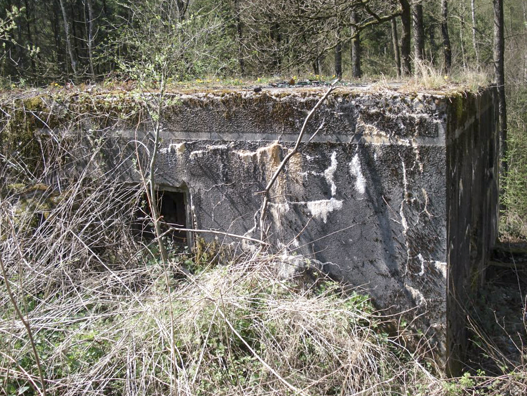 Ligne Maginot - MF15 - R - BOUCHON LOUIS VAL - (Poste GRM - Maison Forte) - Droite/frontale
